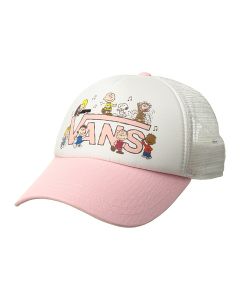 Vans - Peanuts Dance Party Pink Trucker Hat