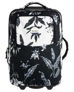 Roxy - Roll Up Blk/Wht. Leaf Luggage